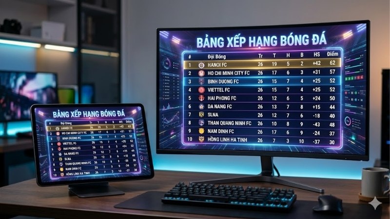 bang-xep-hang-bong-da